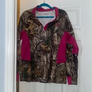 Real tree Quarter Zip
